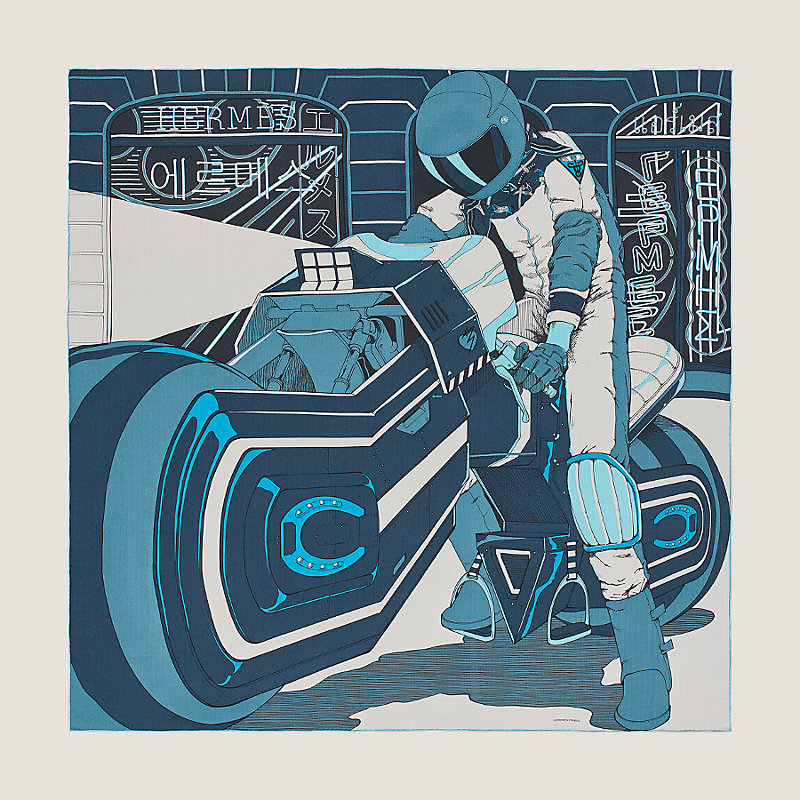 Mysterious Rider scarf 140 | Hermès UAE
